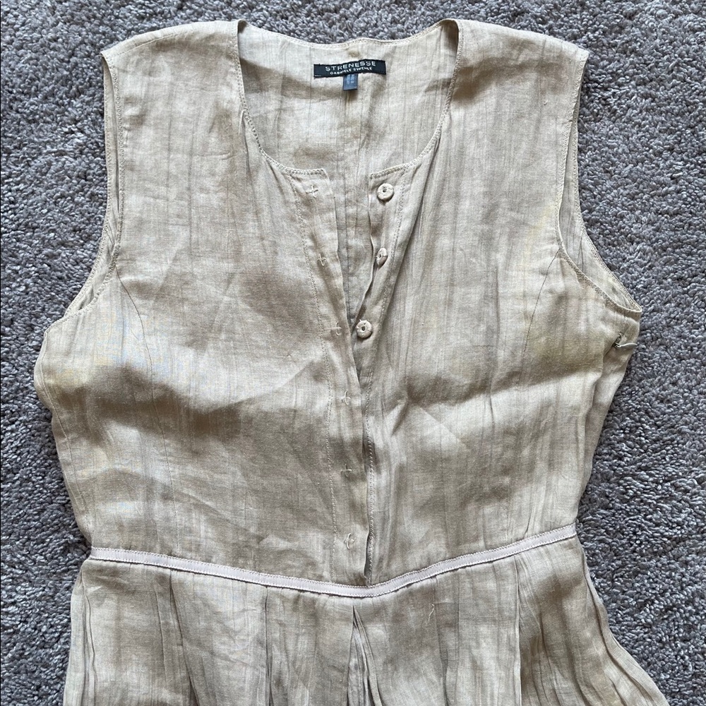 Linen Sundress - Picture 2 of 3